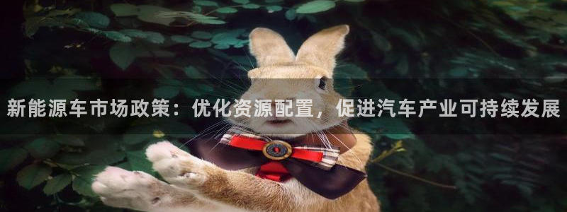球盟会唯一:新能源车市场政策:优化资源配 球盟会唯一:新能源车市场政策:优化资源配
